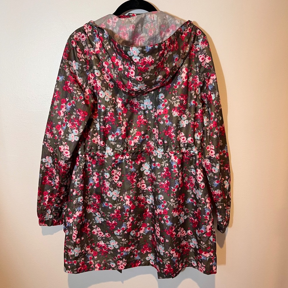 Joules Right As Rain Go Lightly Packable Rain Coat Waterproof Breathable Size 4 - Picture 13 of 16